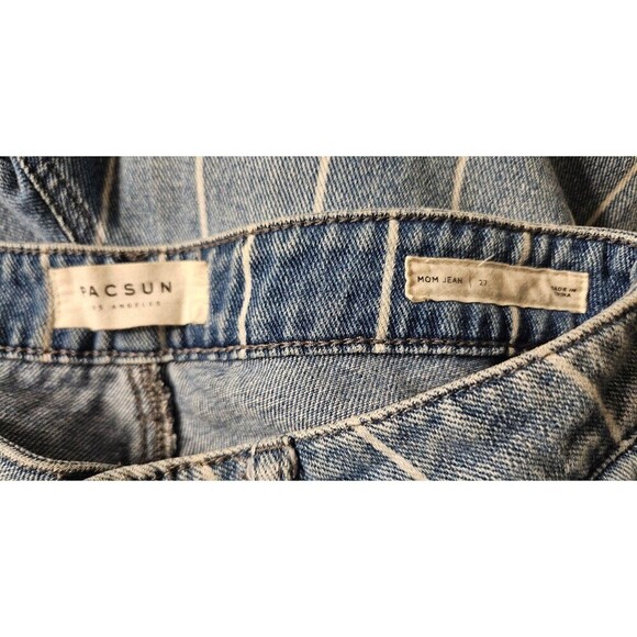 2 for $20  PacSun Striped Mom Jeans High Rise Size 26 - Picture 10 of 10